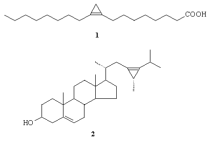 Natural Cyclopropenes