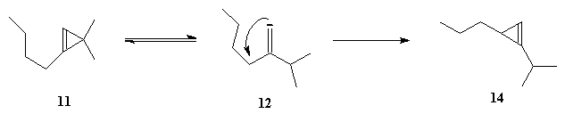 Possible Observation of a Cyclopropene-to-Cyclopropene Isomerisation