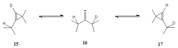 D-Cyclopropene-to-Cyclopropene Isomerisation of Jones et al.