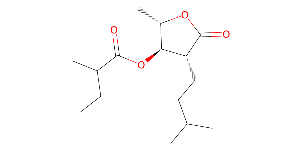 Image for (2S*,3R*,4R*)-2-Isopentyl-3-(2-methylbutanoyloxy)-4-pentanolide