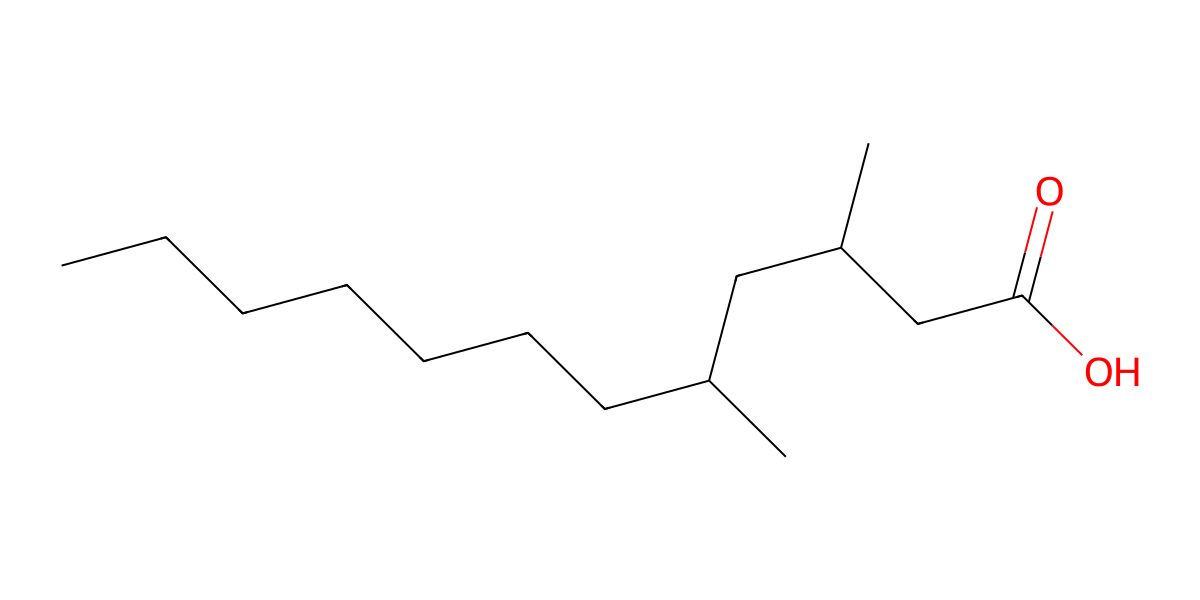 Image for 3,5-Dimethyldodecanoic acid