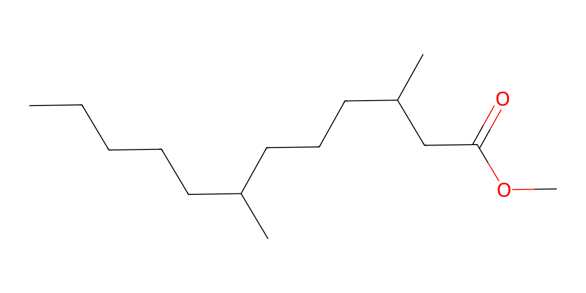 Image for Methyl 3,7-dimethyldodecanoate