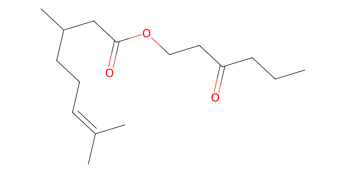Image for 3-Oxohexyl citronellate