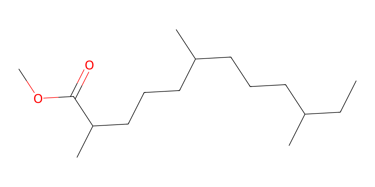 Image for Methyl 2,6,10-trimethyldodecanoate