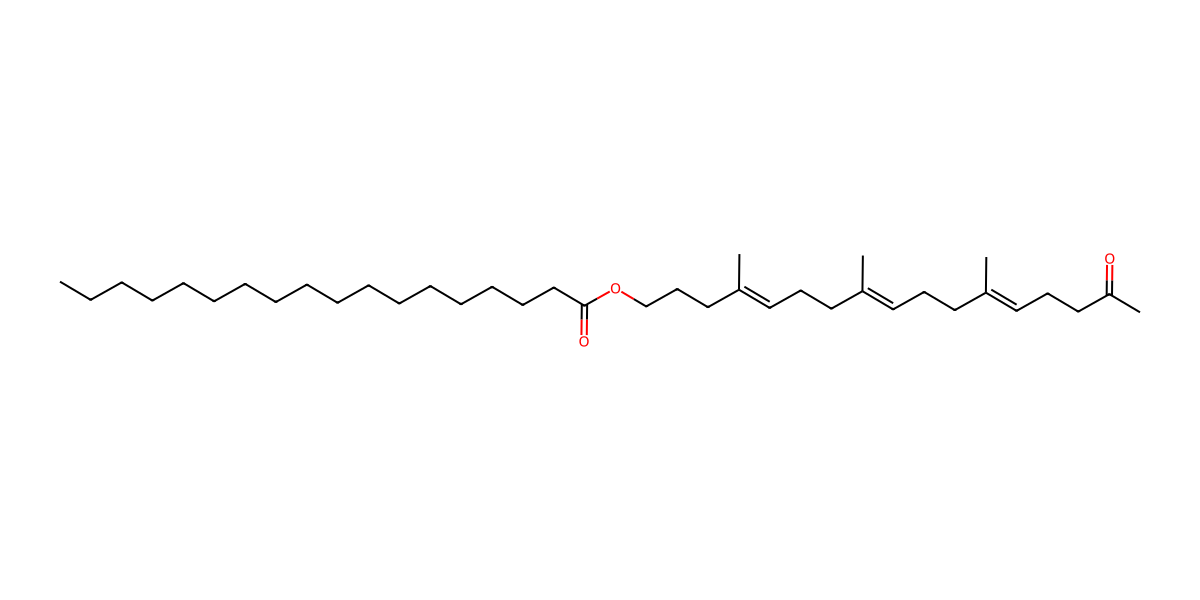 Image for (4E,8E,12E)-4,8,12-Trimethyl-16-oxoheptadeca-4,8,12-trienyl stearate