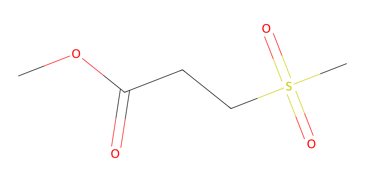Image for Methyl 3-(methylsulfonyl)propanoate