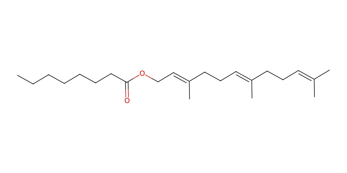 Image for (2E,6E)-Farnesyl octanoate