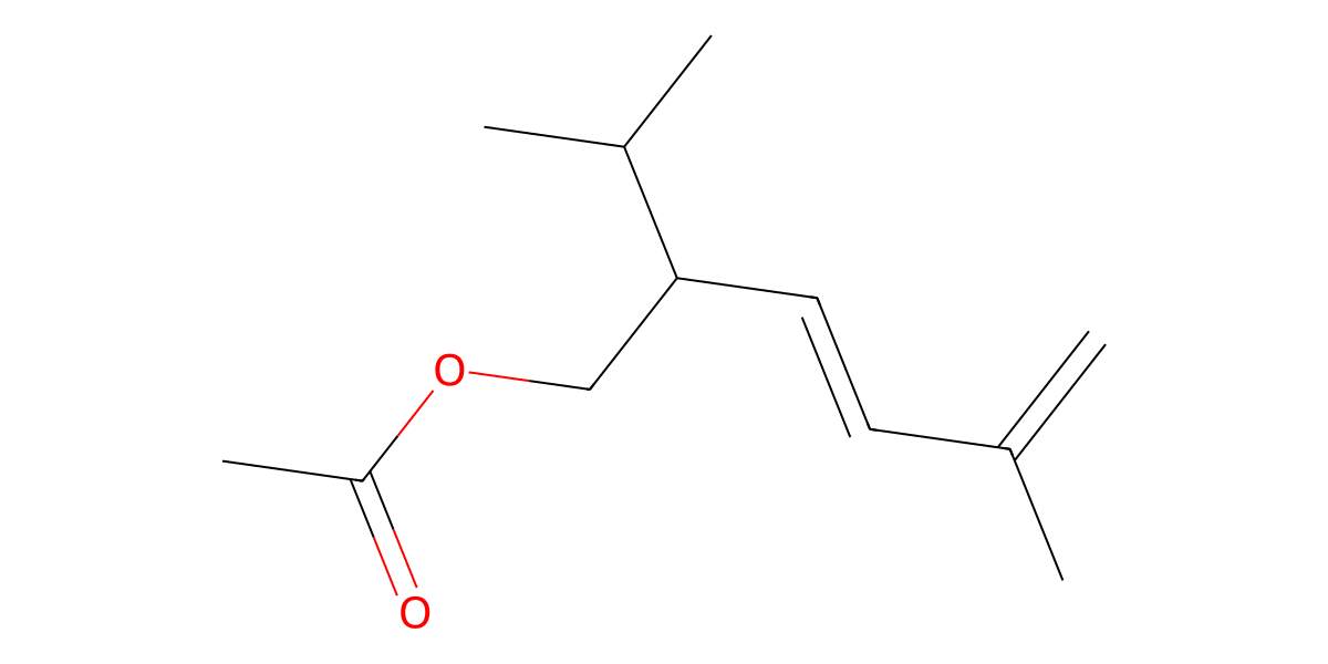 Image for (E)-2-Isopropyl-5-methylhexa-3,5-dienyl acetate