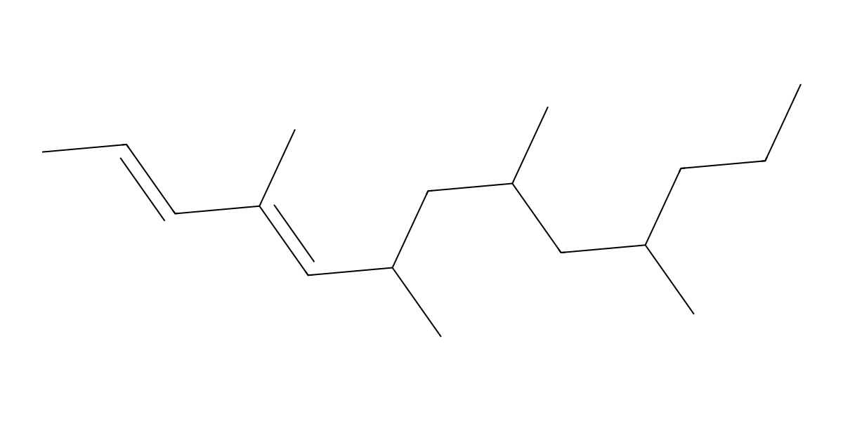 Image for (E)-4,6,8,10-Tetramethyltrideca-2,4-diene