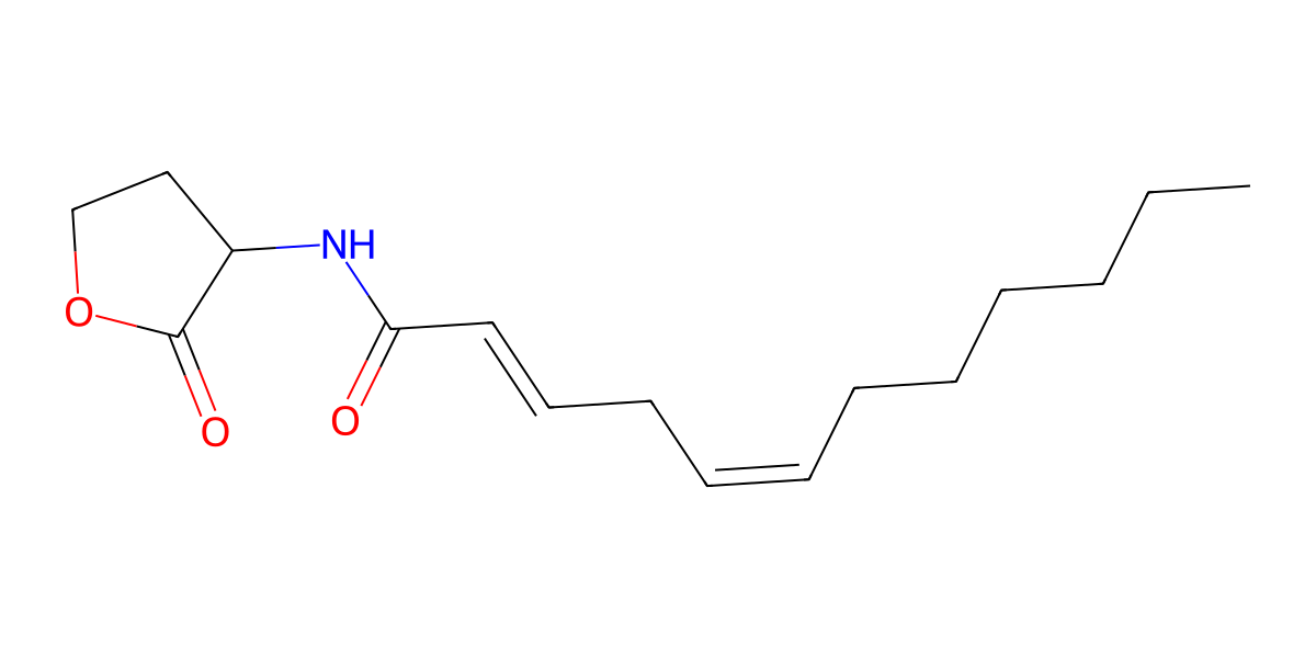 Image for N-((2E,5Z)-2,5-dodecadienoyl)homoserine lactone