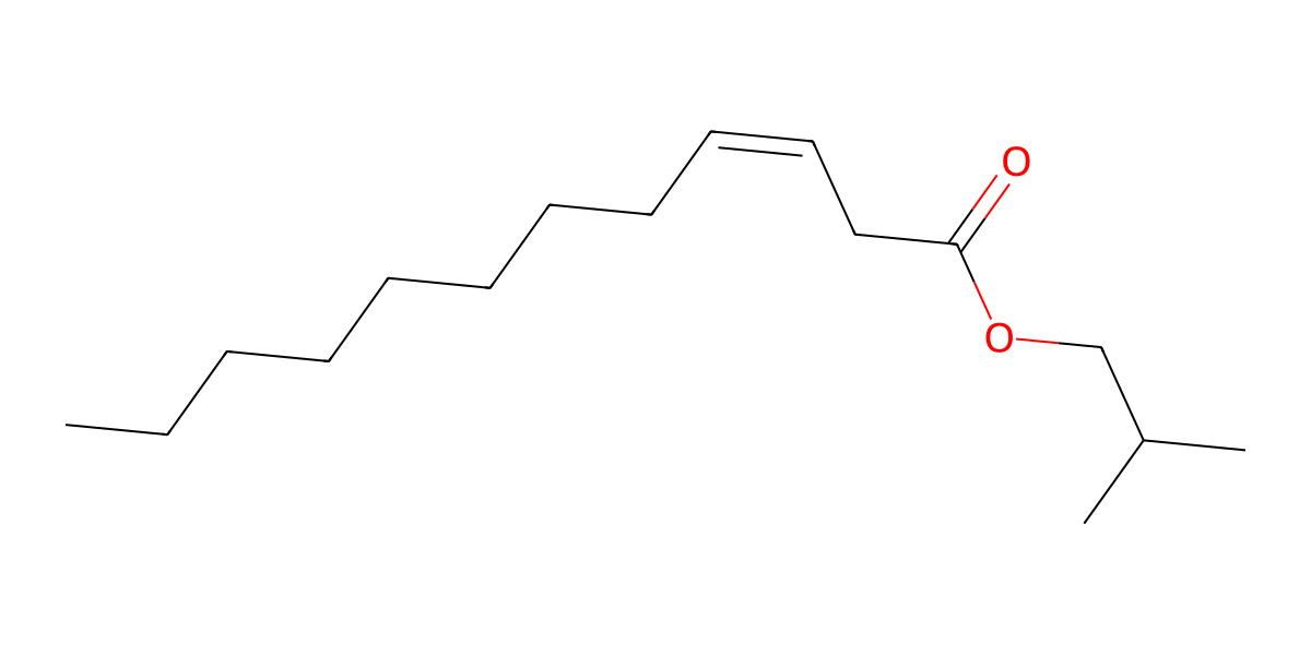 Image for Isobutyl (Z)-dodec-3-enoate