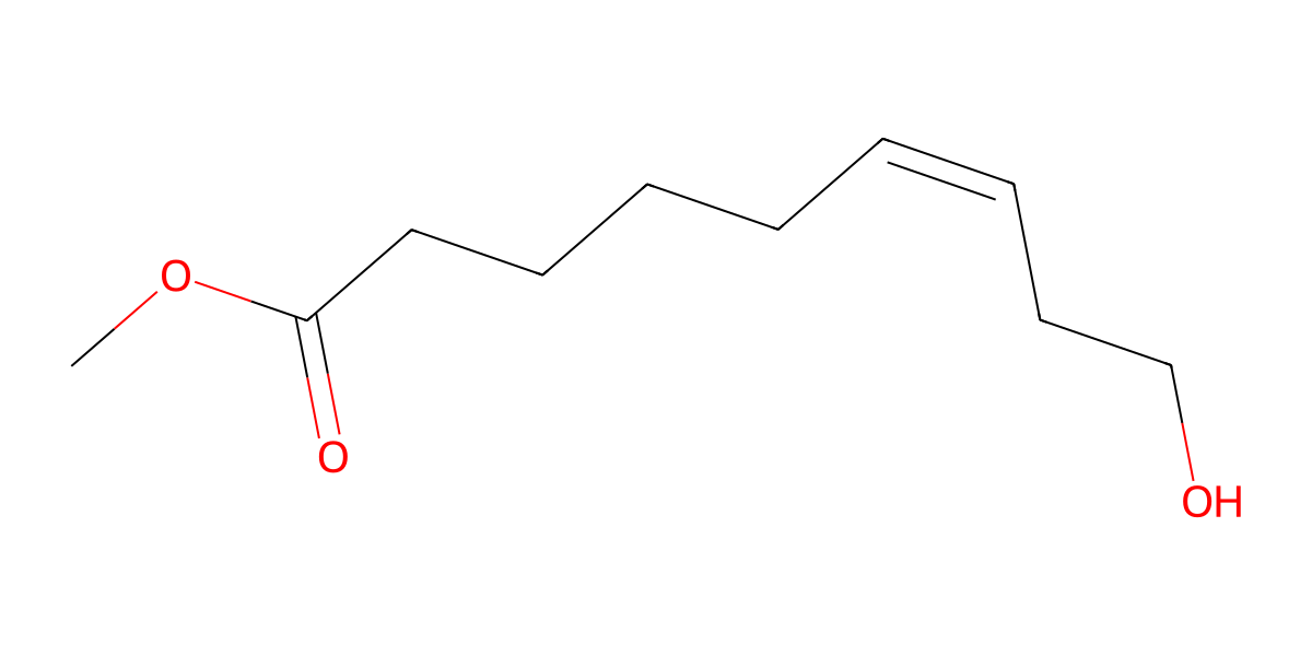 Image for Methyl (Z)-9-hydroxy-6-nonenoate