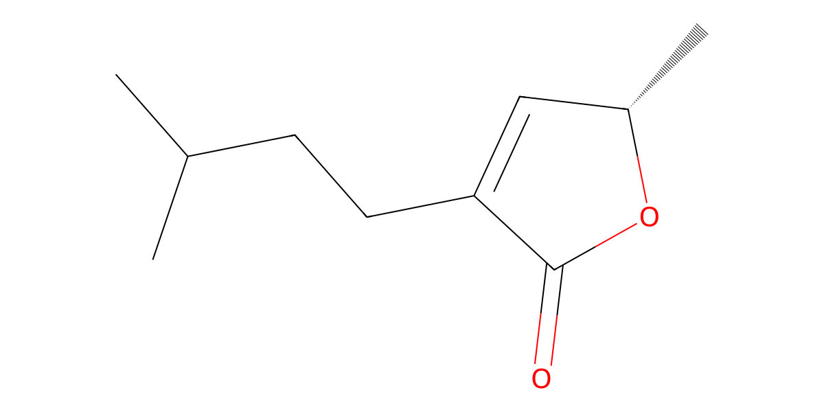 Image for 2-(3-Methylbutyl)pent-2-en-4-olide