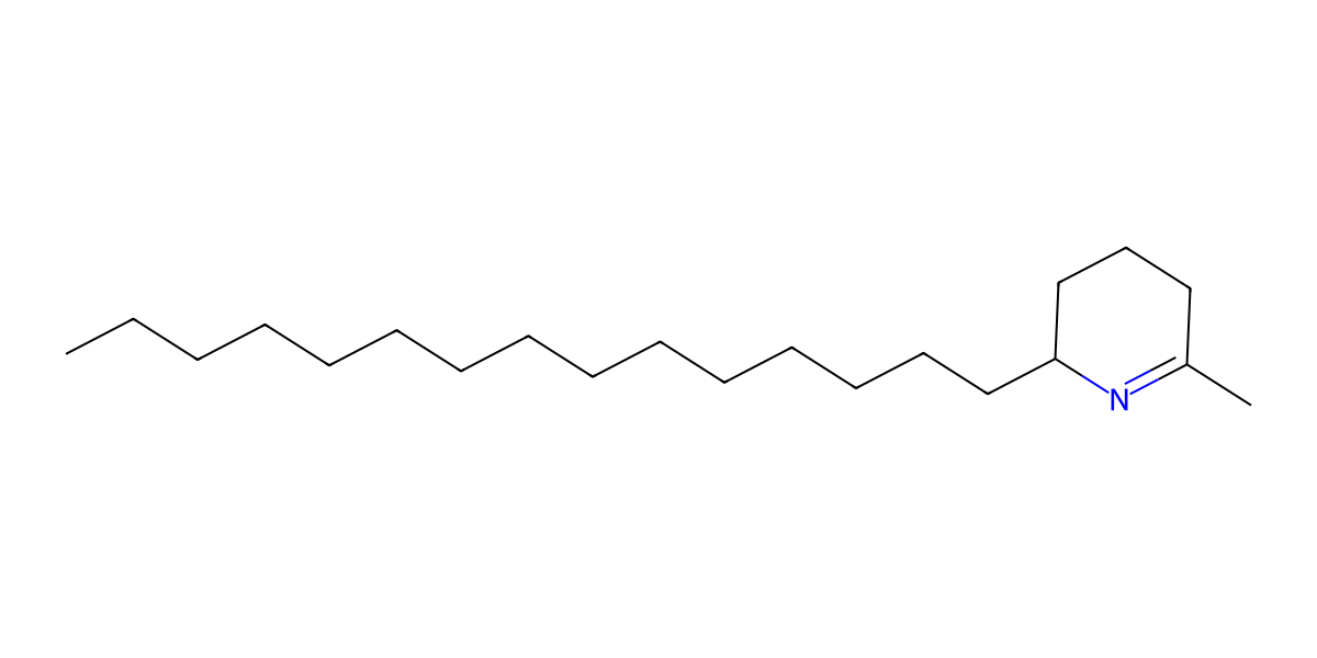 Image for 6-Methyl-2-pentadecyl-2,3,4,5-tetrahydropyridine
