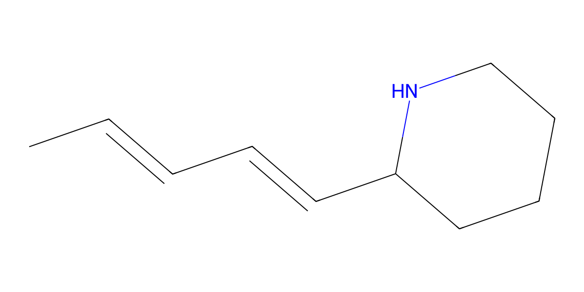 Image for 2-((1E,3E)-Penta-1,3-dienyl)piperidine