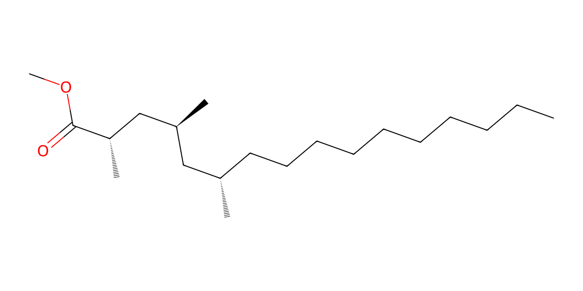 Image for Methyl (2S*,4S*,6S*)-2,4,6-trimethylhexadecanoate