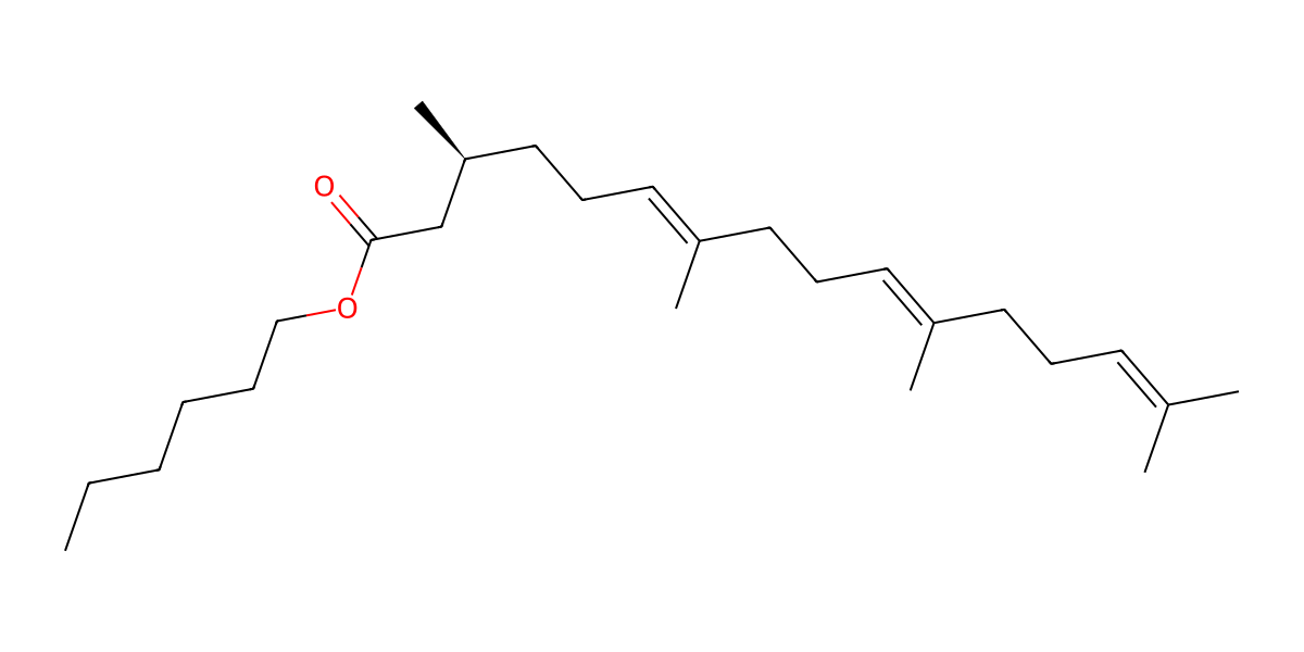 Image for Hexyl geranylcitronellate