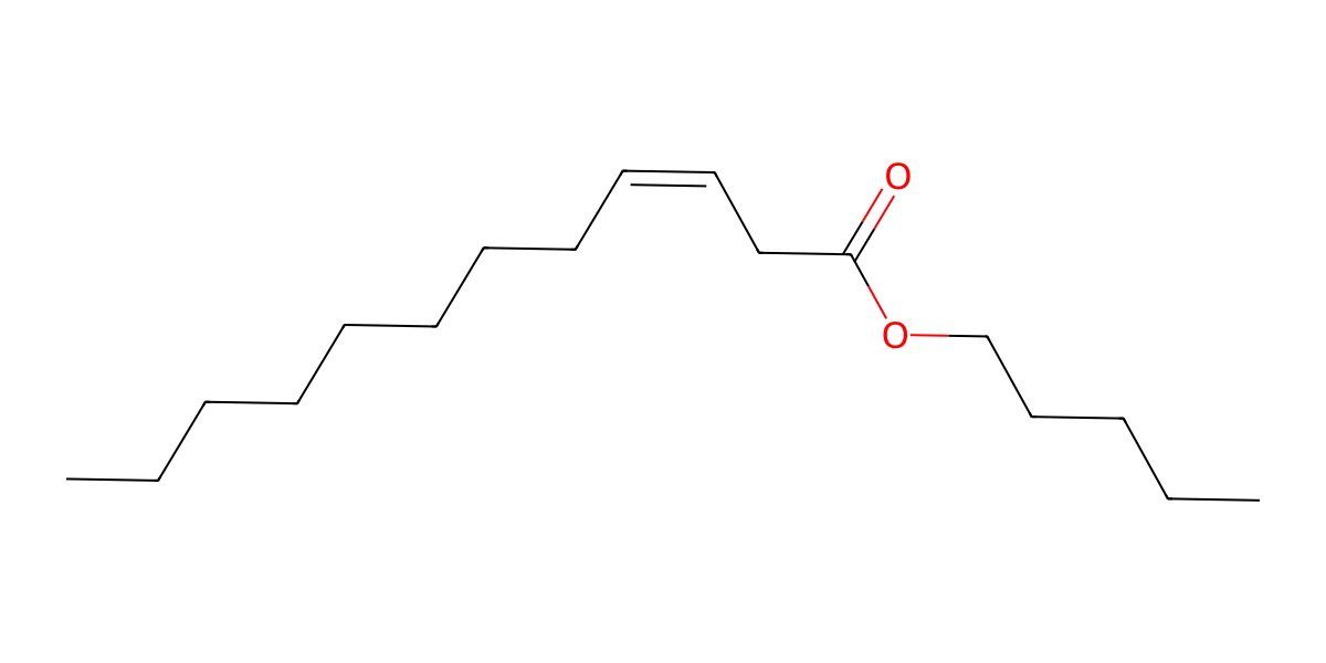 Image for Pentyl (Z)-dodec-3-enoate