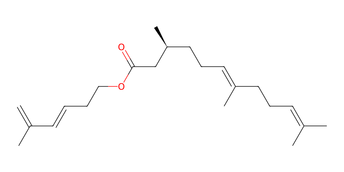 Image for (E)-5-Methylhexa-3,5-dienyl (E)-2,3-dihydrofarnesoate