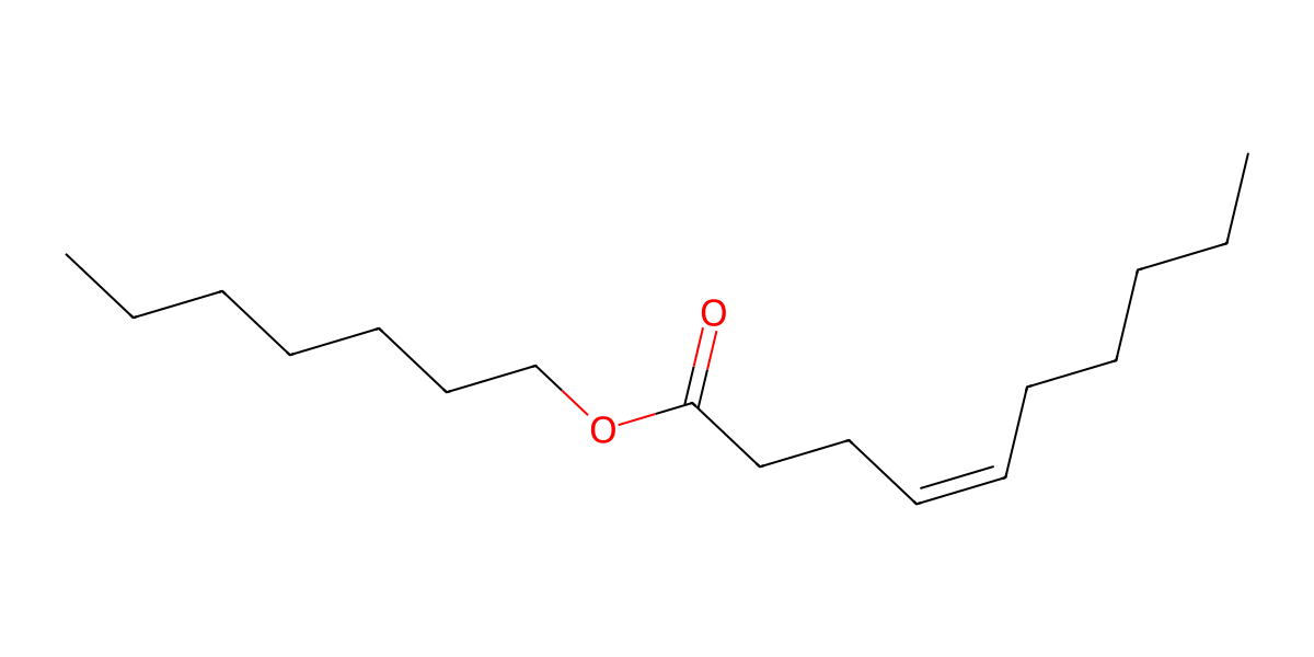 Image for Heptyl (Z)-4-decenoate
