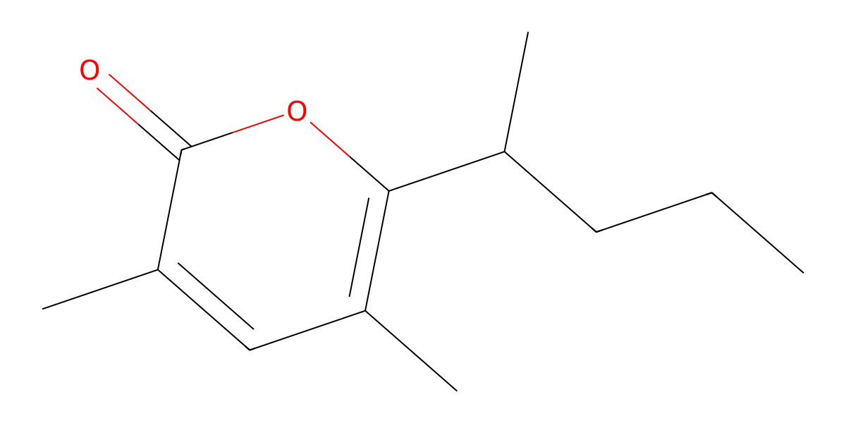 Image for 3,5-Dimethyl-6-(pentan-2-yl)-2H-pyran-2-one