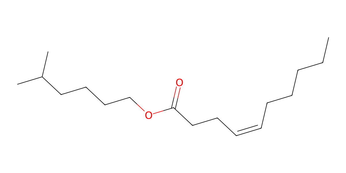 Image for 5-Methylhexyl (Z)-4-decenoate