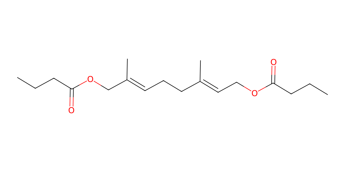 Image for (E)-8-Hydroxygeranyl dibutanoate