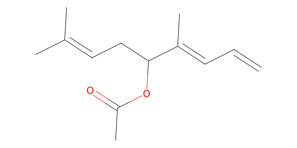 Image for (E)-4,8-Dimethyl-1,3,7-nonatrien-5-yl acetate
