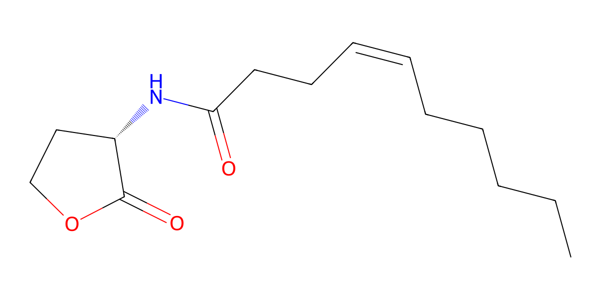 Image for (Z)-N-(4-Decenoyl)homoserine lactone