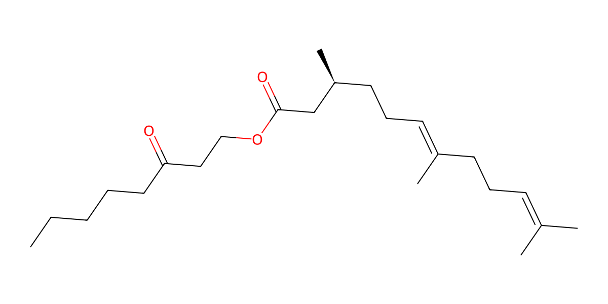 Image for 3-Oxooctyl (E)-2,3-dihydrofarnesoate