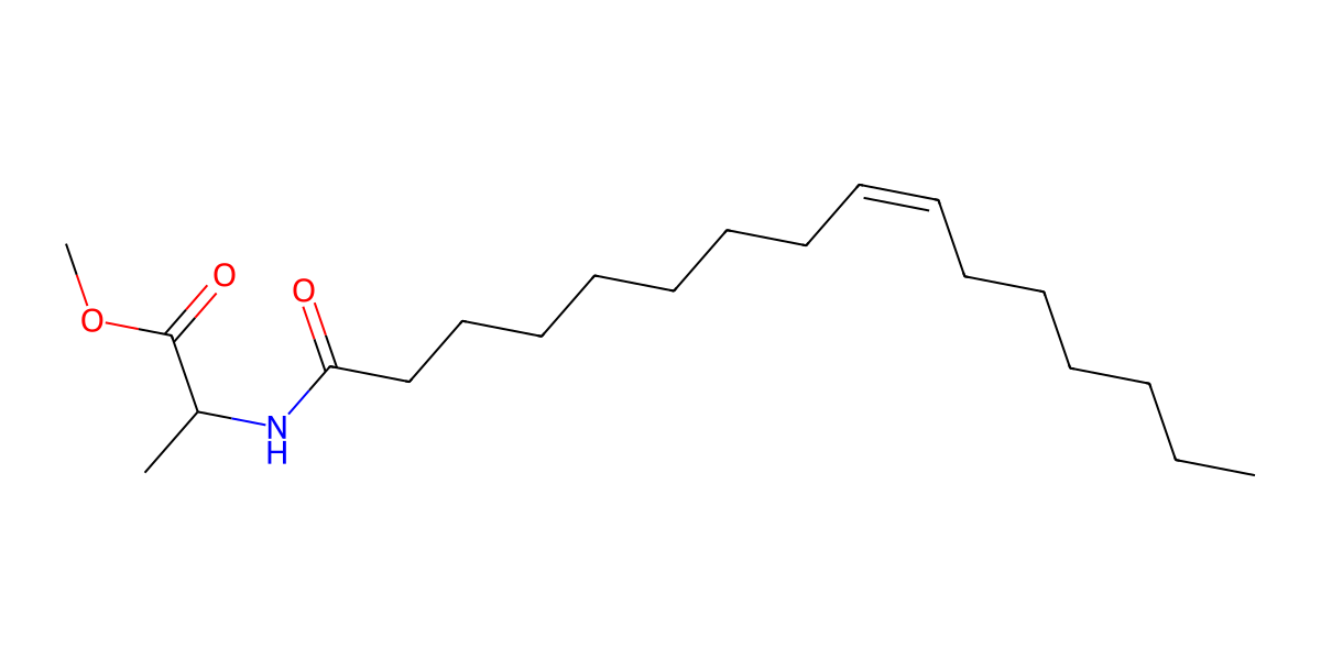 Image for N-(Hexadec-9-enyl)alanine methyl ester