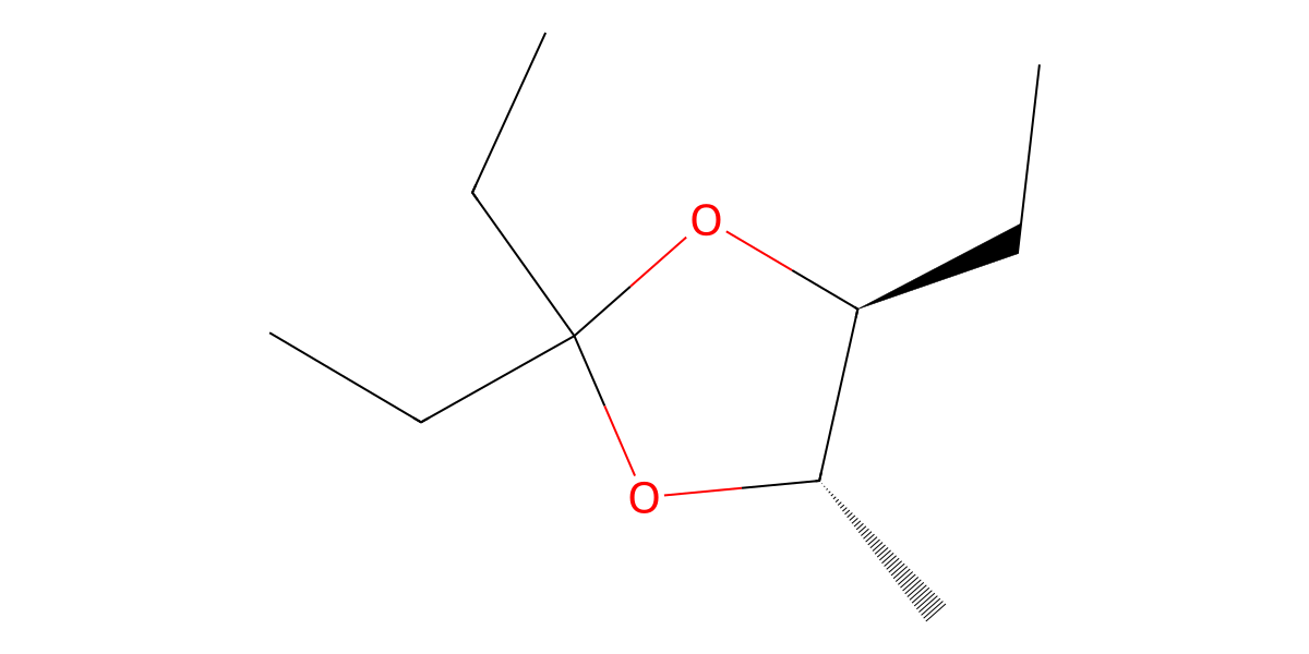 Image for (4S*,5S*)-2,2,4-Triethyl-5-methyl-1,3-dioxolane
