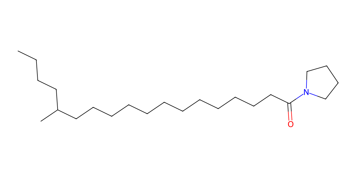 Image for 14-Methyloctadecanoic acid pyrrolidide